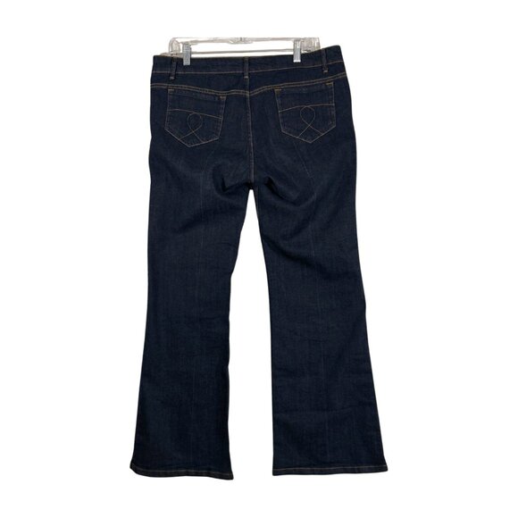 Isabella Oliver PIPPA Under The Bump Maternity Jean Womens Sz 16 (33R) Dark Wash - Picture 2 of 6